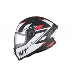 Casco MT Stinger 2 Zivze Blanco Negro Mate |1334A34153|