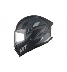 Casco MT Stinger 2 Zivze Negro Gris Mate |1334A34223|