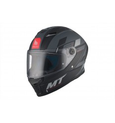 Casco MT Stinger 2 Zivze Negro Gris Mate |1334A34223|