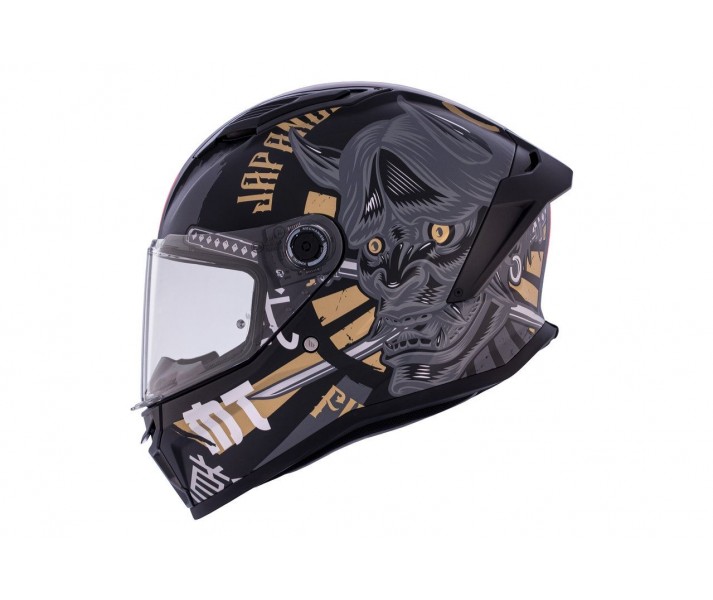 Casco MT Stinger 2 KRT Negro Gris Mate |1334A80193|