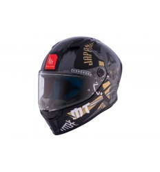 Casco MT Stinger 2 KRT Negro Gris Mate |1334A80193|