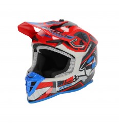 Casco Acerbis Linear Rojo Azul |0025316.344|