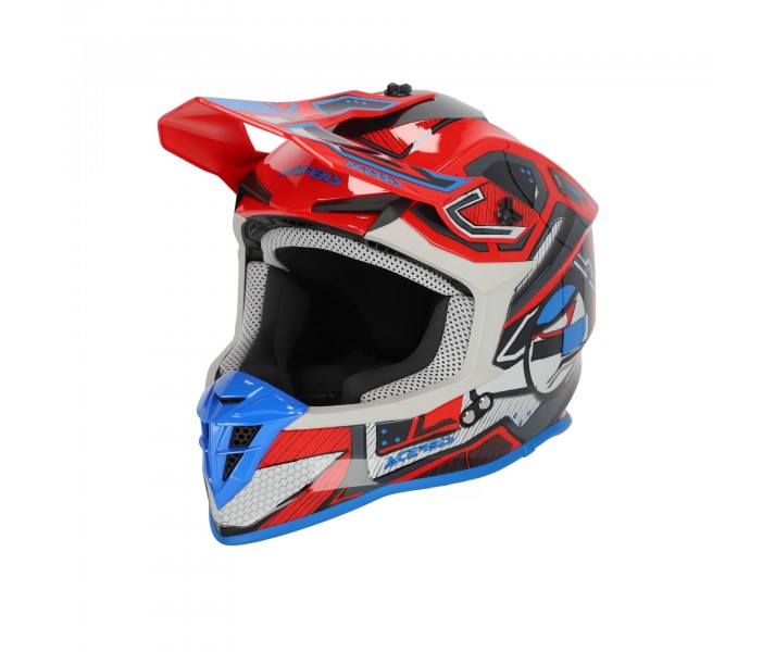 Casco Acerbis Linear Rojo Azul |0025316.344|