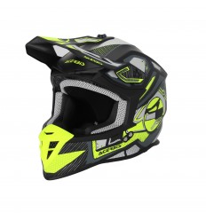 Casco Acerbis Linear Negro Amarillo Fluor |0025316.457|