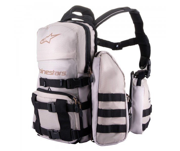 Mochila Alpinestars Tactical Techdura Negro Gris |6104524-9067|