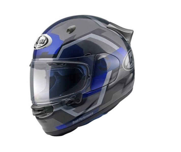 Casco Integral Arai QUANTIC FACE Negro Gris Azul |8000435011|