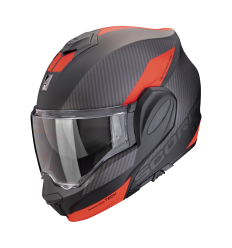 Casco Scorpion EXO-Tech Evo Team Negro Mate Rojo |118457-262|