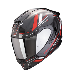 Casco Scorpion Exo 1400 Evo 2 Carbon Air Mirage Negro Rojo Blanco |140-440-101|