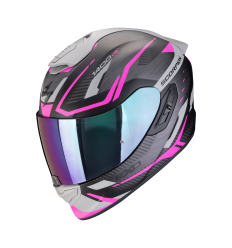 Casco Scorpion Exo 1400 Evo 2 Air Accord Negro Mate Rosa |140-444-179|