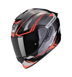 Casco Scorpion Exo 1400 Evo 2 Air Accord Gris Rojo |140-444-318|