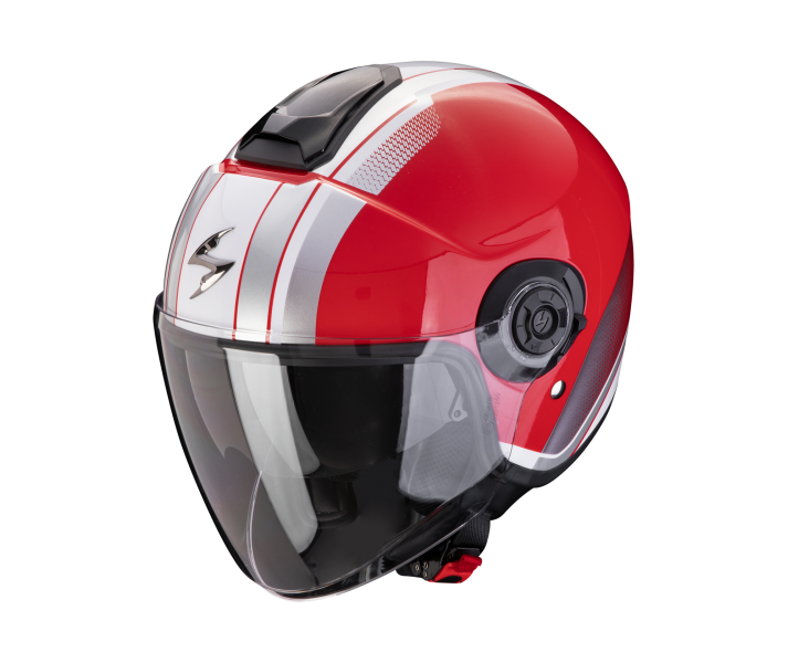 Casco Scorpion Exo-City II Vel Rojo Blanco |183-460-242|