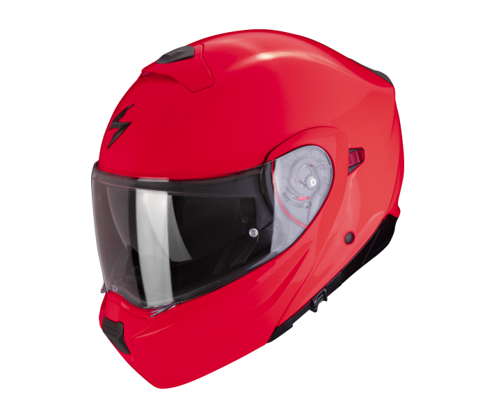 Casco Scorpion Exo 930 Evo Solid Fluor Rojo |194-100-64|