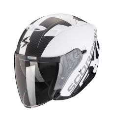 Casco Scorpion Exo 230 Qr Blanco Mate Negro |23-461-201|