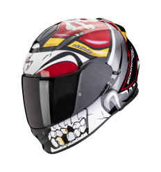 Casco Scorpion Exo 491 Pirate Rojo |48-452-01|