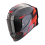 Casco Scorpion Exo R1 Evo Carbon Air Rally Negro Rojo |110-434-24|