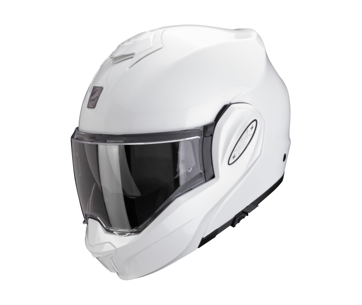 Casco Scorpion Exo-Tech Evo Pro Solid Blanca Perla |119-100-70|