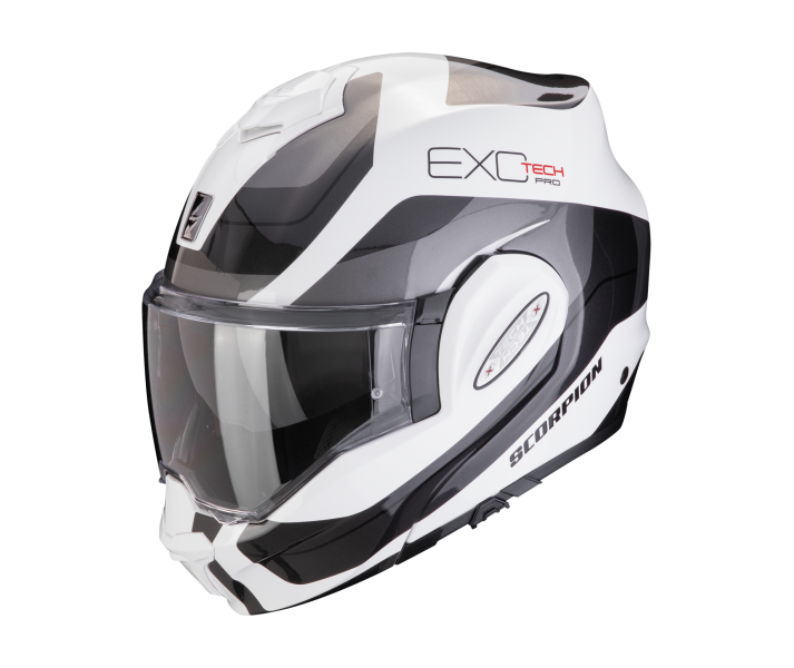 Casco Scorpion Exo-Tech Evo Pro Commuta Blanco Plata |119-435-65|