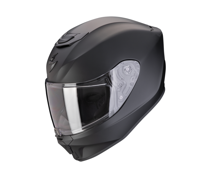 Casco Scorpion Infantil Exo-Jnr Solid Negro Mate |120-100-10|