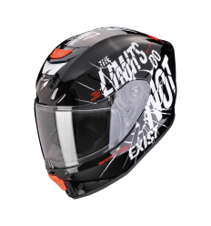 Casco Scorpion Infantil Exo-Jnr Boum Negro Blanco |120-436-63|