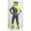 Traje Thor Sector Checker Gris Amarillo Fluor