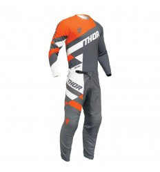 Traje Thor Sector Checker Gris Naranja