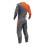 Traje Thor Sector Checker Gris Naranja