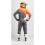 Traje Thor Sector Checker Gris Naranja