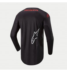 Camiseta Alpinestars Honda Racer Iconic Negro Rojo |3768023-13|