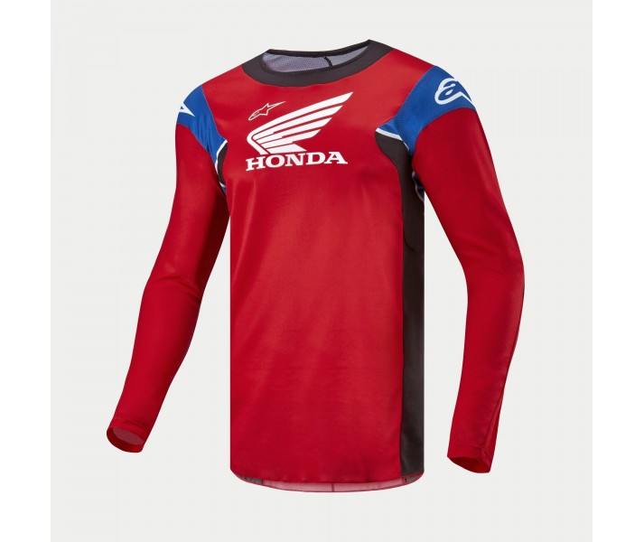 Camiseta Alpinestars Honda Racer Iconic Brillo Rojo Negro Blanco |3768023-3016|