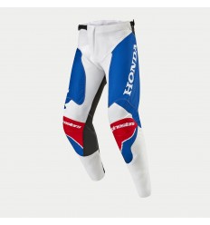 Pantalón Alpinestars Honda Racer Iconic Blanco Azul Rojo Brillo |3728023-2027|