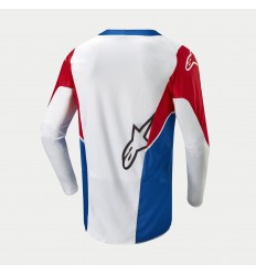 Camiseta Alpinestars Honda Racer Iconic Blanco Azul Rojo Brillo |3768023-2027|