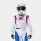 Camiseta Alpinestars Honda Racer Iconic Blanco Azul Rojo Brillo |3768023-2027|