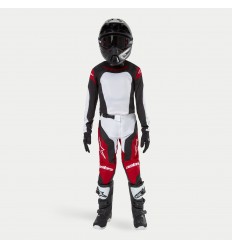 Traje Alpinestars Infantil Racer Ocuri Rojo Blanco Negro