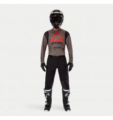 Traje Alpinestars Techdura Marron Negro