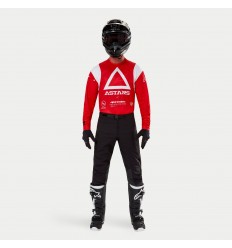 Traje Alpinestars Techdura Rojo Brillo