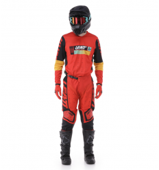 Traje Leatt Moto 4.5 Lite Rojo