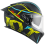 Casco Kyt R2R Concept Negro Mate Amarillo |Y6R20010|