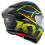 Casco Kyt R2R Concept Negro Mate Amarillo |Y6R20010|