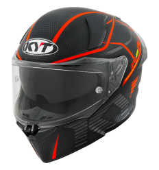 Casco Kyt R2R Concept Negro Mate Rojo |Y6R20008|