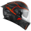 Casco Kyt R2R Concept Negro Mate Rojo |Y6R20008|