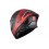 Casco Mt Thunder 4 Sv R25 B35 Rojo Negro Brillo |1308A991351|