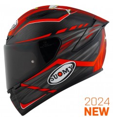 Casco Suomy Tx-Pro Replica Johnson Rojo Mate |K6TX0010|