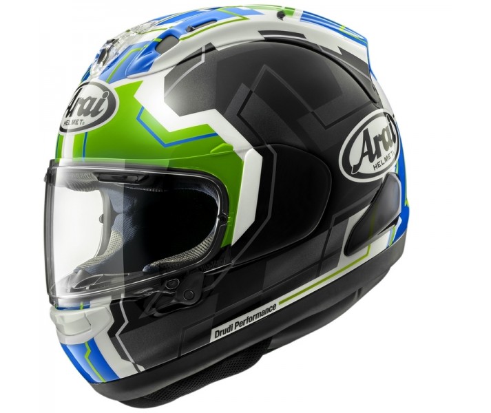 Casco Arai Rx7V Evo Jr65 Verde Negro Blanco |800783600|