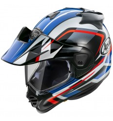 Casco Arai Tour-X5 Discovery Blanco Rojo Azul |800893300|