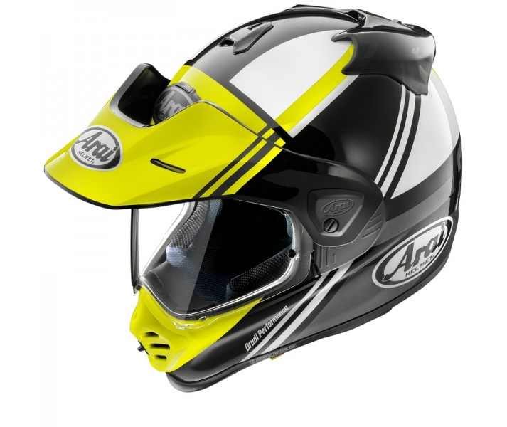 Casco Arai Tour-X5 Cosmic Blanco Negro Amarillo |800893401|