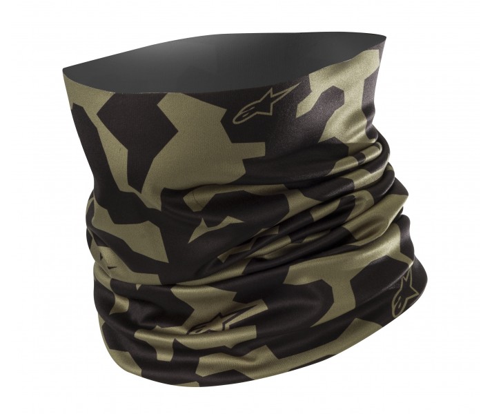 Braga Alpinestars Camo Neck Tube Militar Verde Negro|4759119-6080|