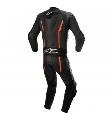 Mono Alpinestars Missile V2 Leather Suit 2PC Negro Rojo |3160122-1030|