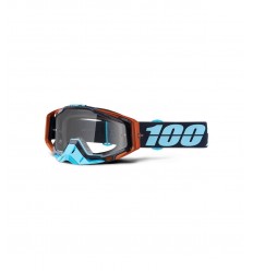 Máscara 100% Racecraft Ergono Transparente |10050100-246|