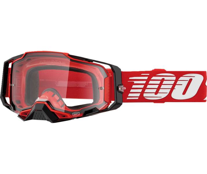 Máscara 100% Armega Rojo Transparente |26013445|