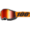 Máscara 100% Accuri 2 Naranja Lente Rojo |26013476|